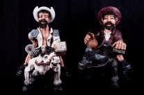 Quijote y Sancho Andino
