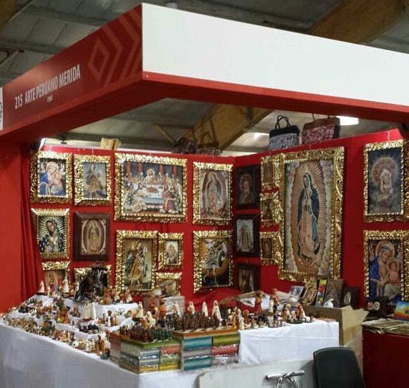 Stand de Arte Merida en Expoartesanias 2014